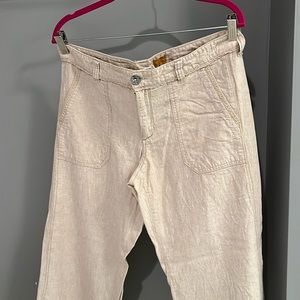 LIKE NEW Anthropologie Linen Pants Size: 12 Petite